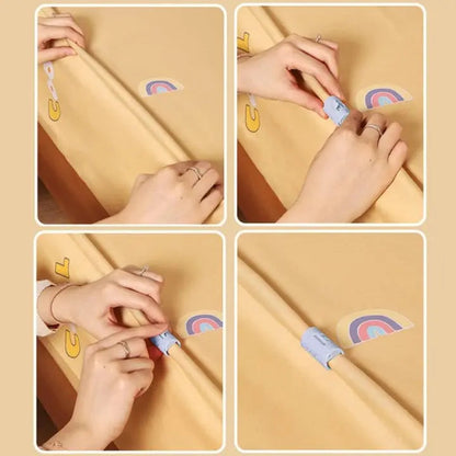 SecureFit™ - 18-teiliges Spannbetttuch-Befestigungsclip-Set