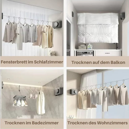 50% Rabatt | StoffLine™ - Unsichtbare ausziehbare Wäscheleine [Letzter Tag Rabatt]