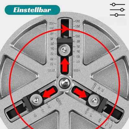 BoreMaster™ | Einstellbare Präzisionslochsäge für Bohrmaschinen