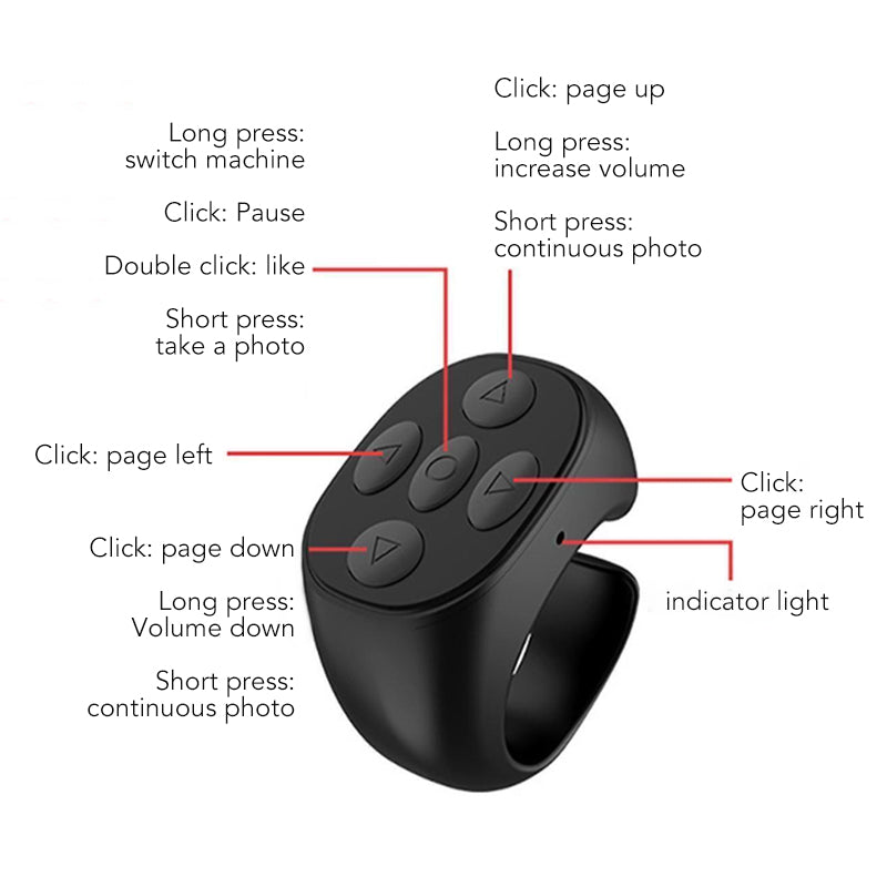 Wireless™ | Bluetooth-Fernbedienung per Fingertipp