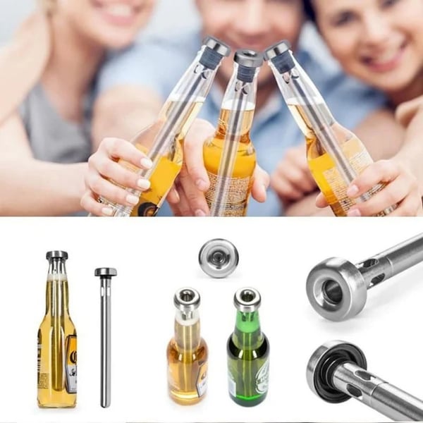 BierWand™ - Edelstahl Bierkühler-Stab für kühle Biere