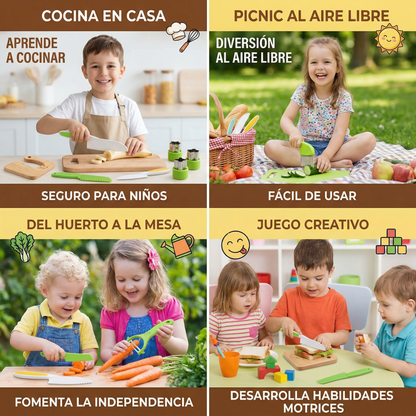 SliceJoy – Sicheres und spaßiges Obstschneiden zur Stärkung des Selbstvertrauens von Kindern