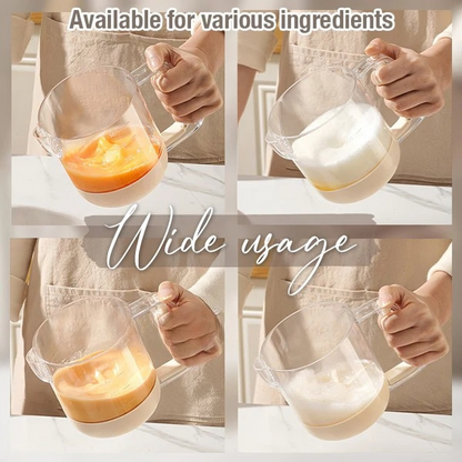 QuickMix™ – Schneller Eiermixer für mühelose Frühstücksvorbereitung