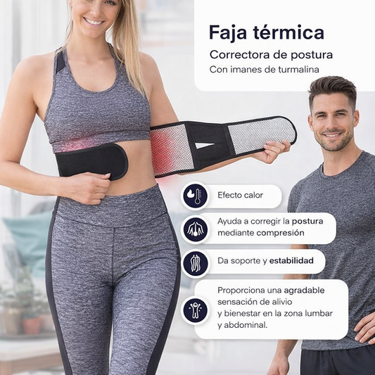 LuminaBack - Personalisierter Wärme-Therapiegürtel für langanhaltende Linderung im unteren Rückenbereich