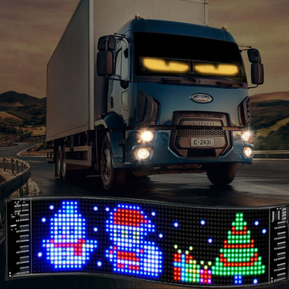 Anpassbarer LED-LKW- und Auto-Bildschirm mit Teufelsaugen-Design