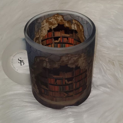 Keramik 3D Bücherregal Tasse für Buchliebhaber