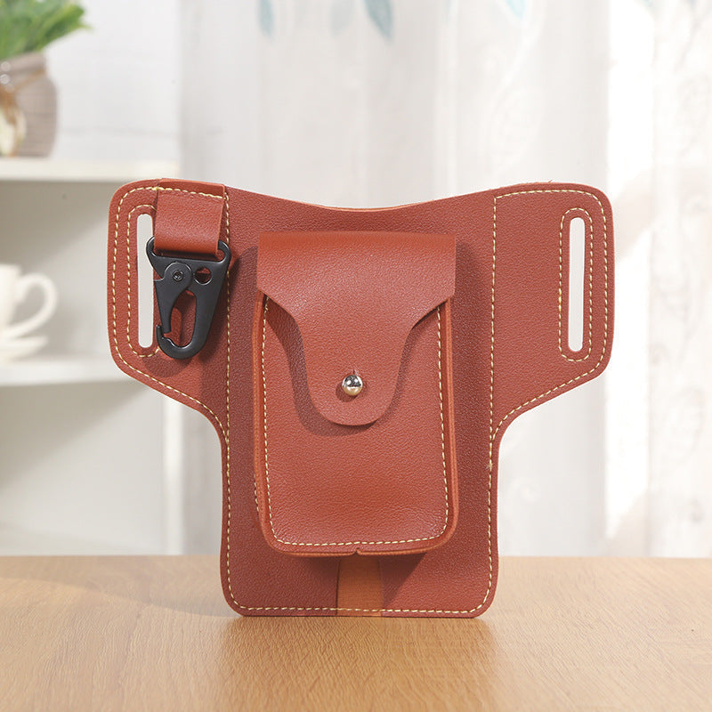 VersaBag™ | Multifunktionale Handy-Gürteltasche aus Leder