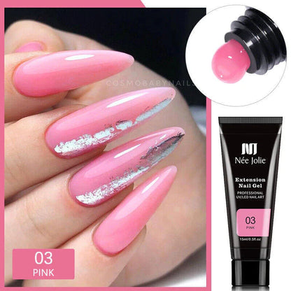 DIY Professionelles Polygel Nagelset für Salon-Qualitäts Maniküren