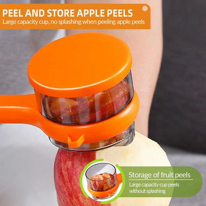 CleanPeel™ – Spülbeckenfreundlicher Schalenfänger für einfache Küchenreinigung