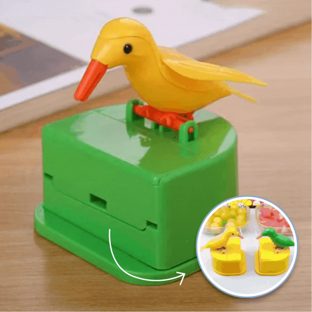CozyNest™ - Sitzender Vogel Zahnstocherhalter Spender