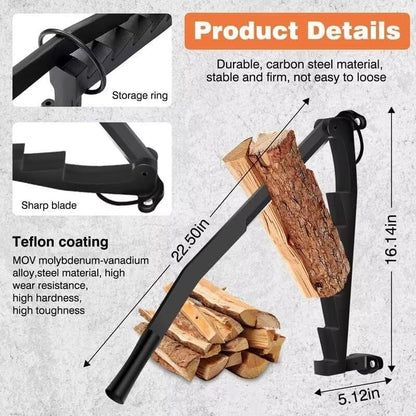 WoodSplitter™ – Wandmontierter Holzspalter