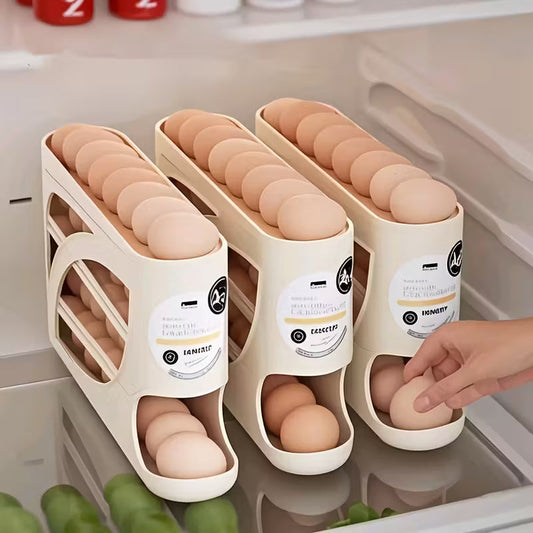 EggTower™ - Platzsparendes Eierregal für den Kühlschrank