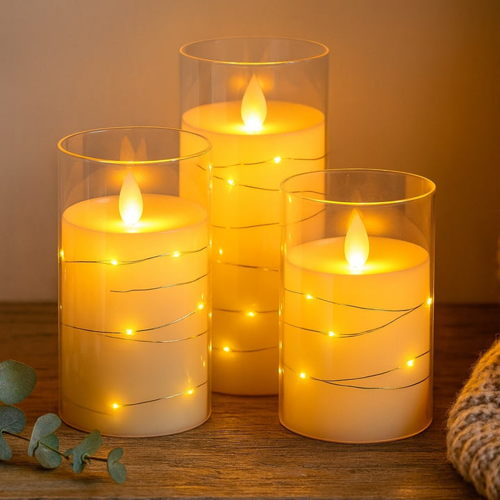 LumiCandle™ - Fernbedienbare LED-Flammenlose Kerzen