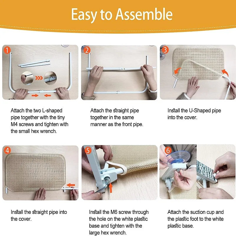 PurrNest™ Gemütliches Katzen-Fensterhängemattenbett