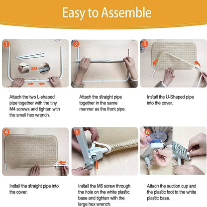 PurrNest™ Gemütliches Katzen-Fensterhängemattenbett