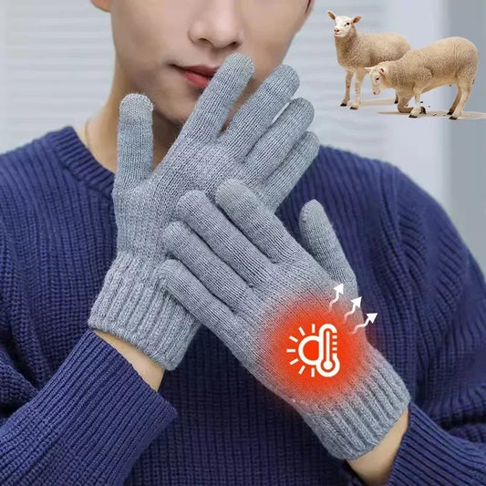 WoolTouch™ – Wool winter mittens with touchscreen compatibility