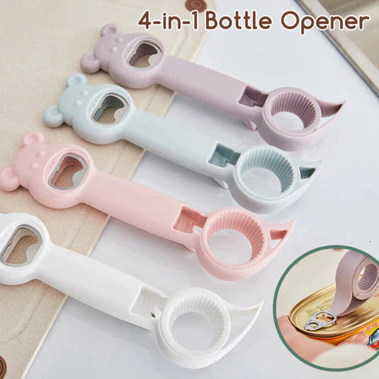 EasyOpen™ – 4-in-1-Flaschen- und Glasöffner