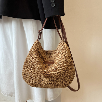 Laramie™ | Hobo-Tasche im Vintage-Look mit gehäkeltem Muster
