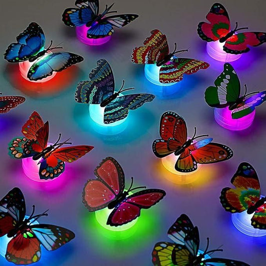 3D Schmetterling LED Feen-Nachtlicht Dekor