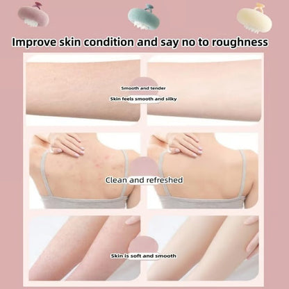 Weicher Sonnenblumen-Saug-Badeball für sanfte Reinigung