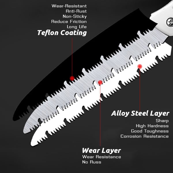 SwiftCut™ Klappsäge für Outdoor-Abenteuer und DIY-Projekte