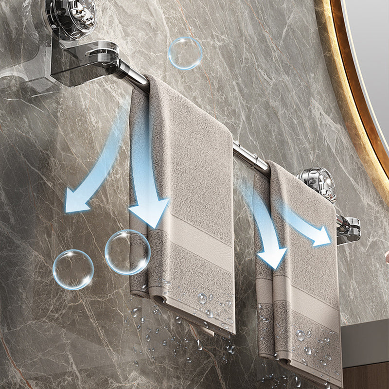 Verstellbarer Handtuchhalter mit Saugnapf für Küche und Bad