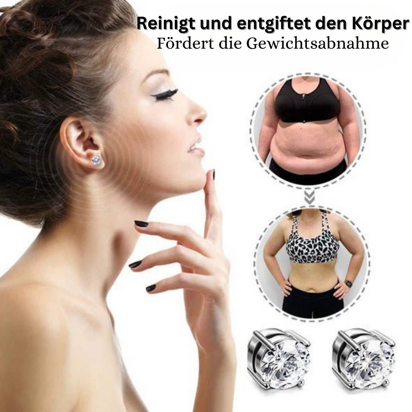 Acurani™ - Magnettherapie-Ohrringe für Wohlbefinden