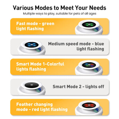 PurrPlay™ - Interaktives 2-in-1 Intelligentes Katzenspielzeug