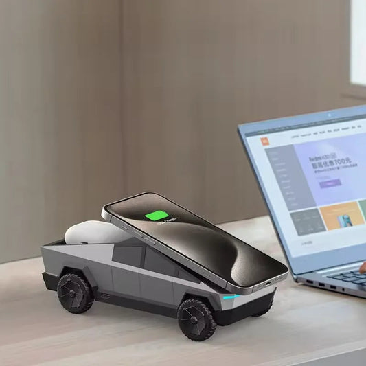 Schlankes kabelloses Ladepad für schnelles Aufladen von Geräten