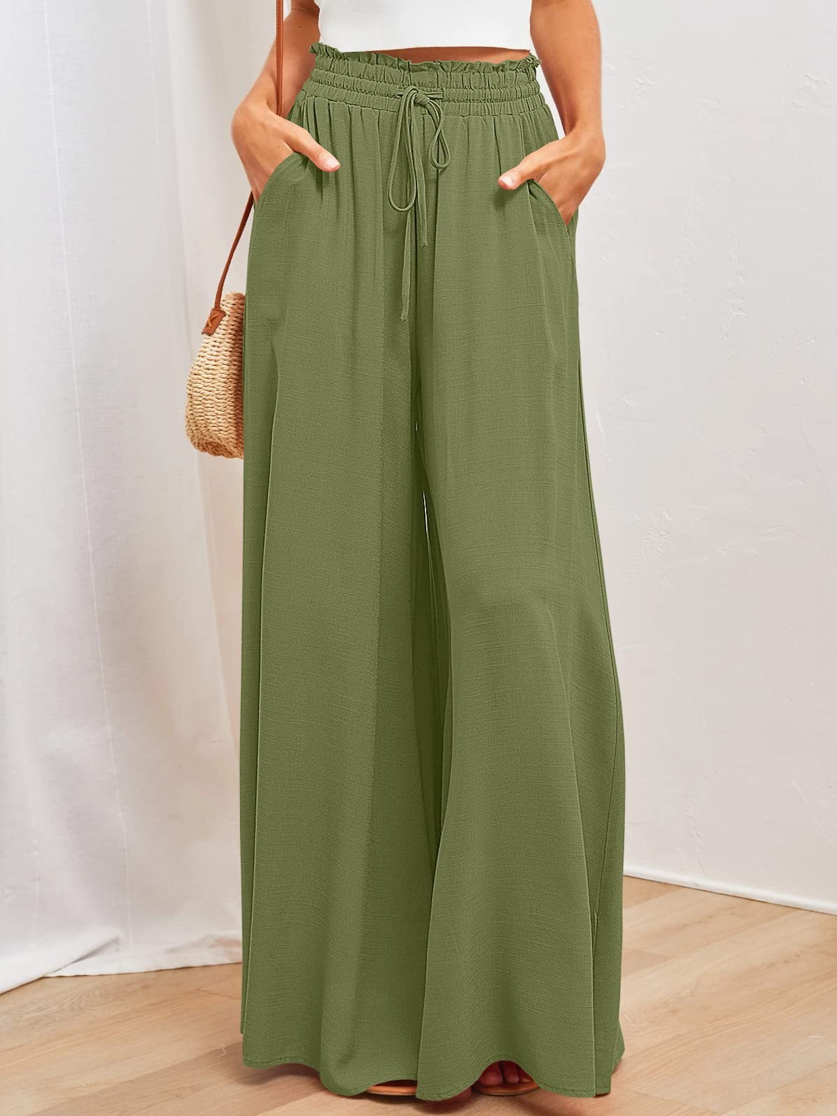 Wide Style™ | Damen Freizeithosen mit weitem Bein