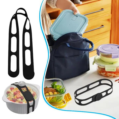 SecureSeal™ Silikonbefestigungsband für Schüsseln & Behälter