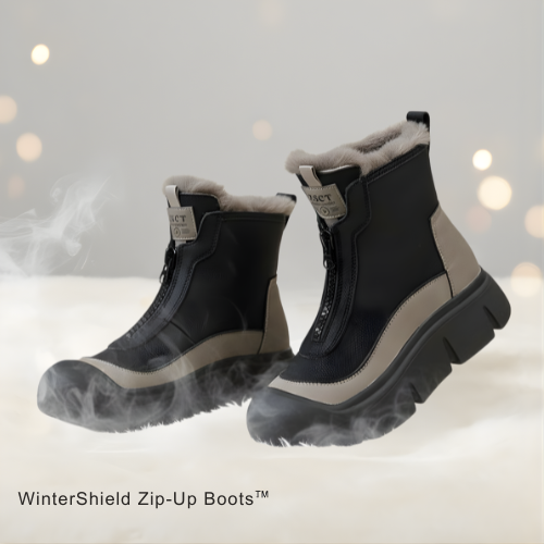 WinterShield - Isolierte Reißverschluss-Winterstiefel