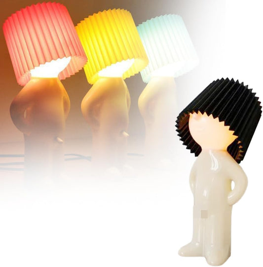Lampet Quirky Tischlampe mit gefaltetem Lampenschirm