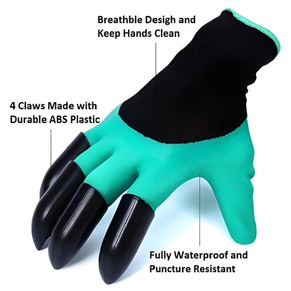 DigMaster™ – Robuste Gartenhandschuhe mit integrierten Krallen