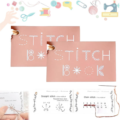 StitchBook™ – Kreatives Mini-Nähstichbuch