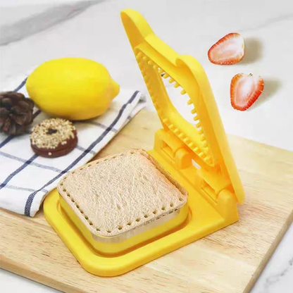 LunchMate™ - Krustenloser Sandwich-Schneider & -Press für Kindersnacks