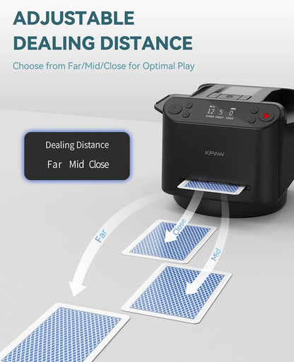 Klassisches Holztablett für Kartengeber