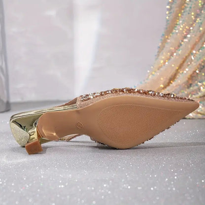 Abigail™ | Hochhackige Und Dünne Bankett Schuhe