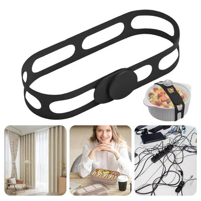 SecureSeal™ Silikonbefestigungsband für Schüsseln & Behälter