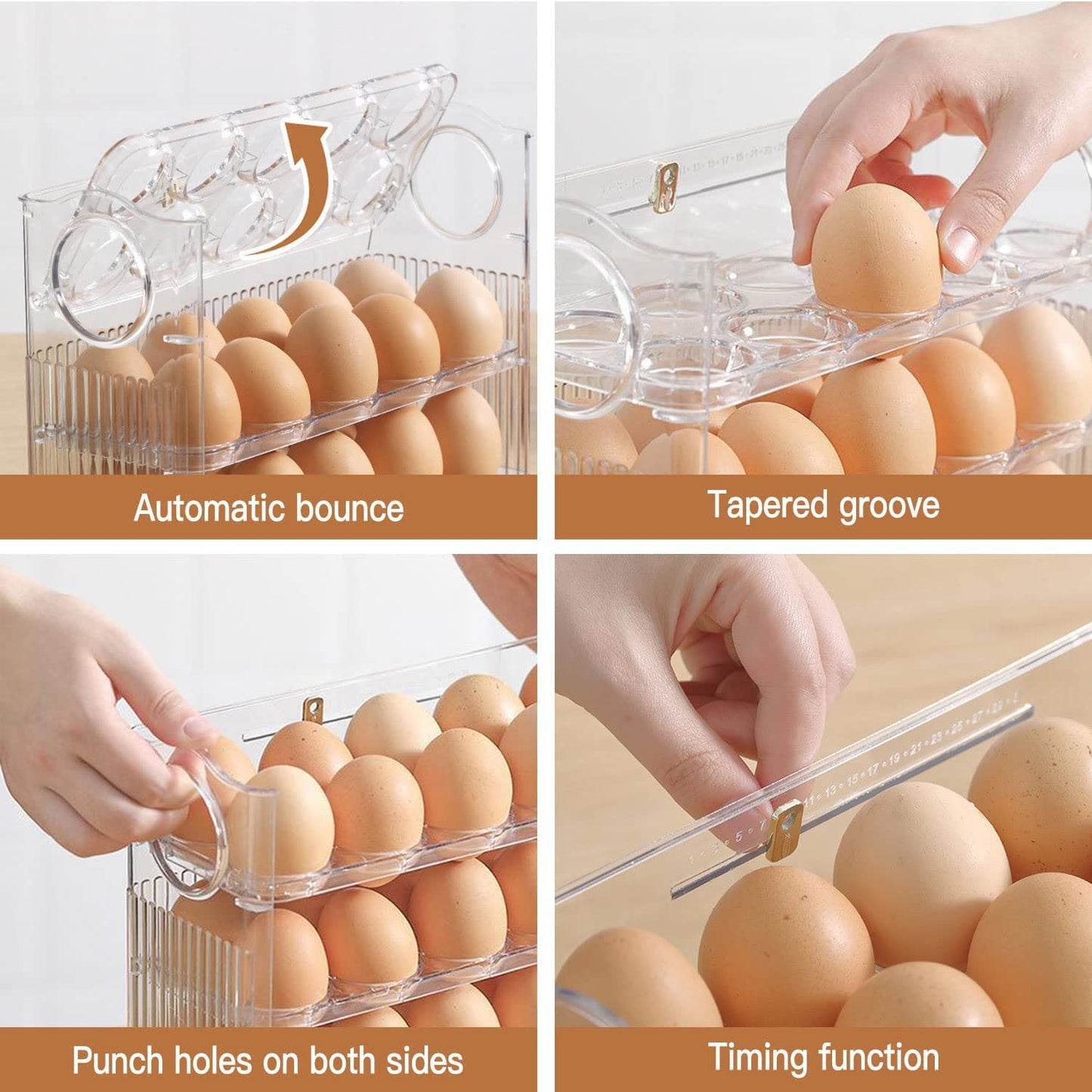 EggSaver - Frischeverschluss Lebensmittelaufbewahrungsbehälter