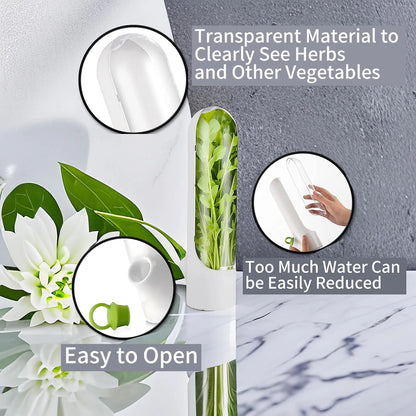 HerbPod™ | Frischhaltebehälter für Gemüse und Kräuter