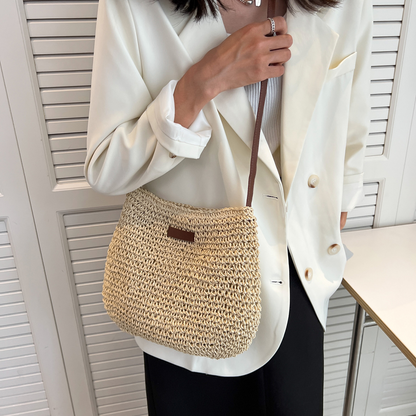 Laramie™ | Hobo-Tasche im Vintage-Look mit gehäkeltem Muster