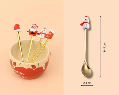 CozyNest™ - Festlicher Weihnachts-Kaffeelöffel