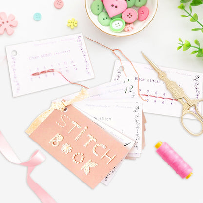 StitchBook™ – Kreatives Mini-Nähstichbuch