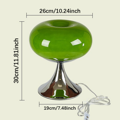Vintage Apfel Tischlampe für gemütliche Umgebungsbeleuchtung