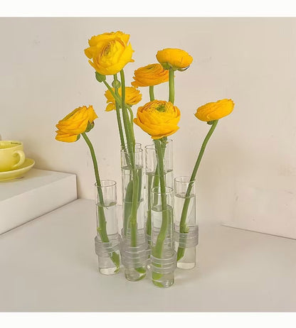 BloomNest - Klappbare Blumenvase Dekoration