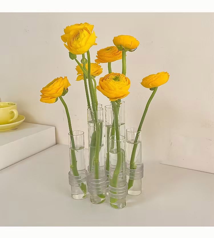 BloomNest - Klappbare Blumenvase Dekoration
