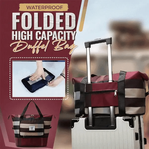 PackFlex - Erweiterbare Reisetasche, damit Ihnen nie der Platz ausgeht