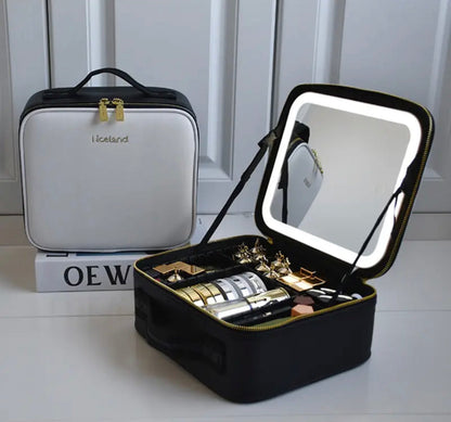 GlamJourney™ Stilvolle Reise-Make-up-Tasche