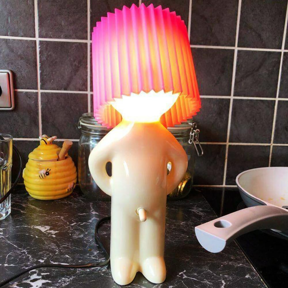 Lampet Quirky Tischlampe mit gefaltetem Lampenschirm